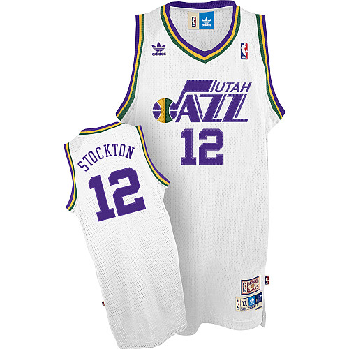 John Stockton, Utah Jazz [Blanc] - Cliquez sur l'image pour la fermer